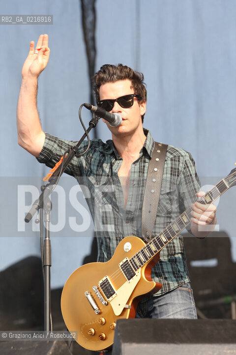 03/07/10 Mestre Parco S.Giuliano (Venice) - Heineken Jammin Festival : th rock group Stereophonics : Kelly Jones musica rock ©Graziano Arici/Rosebud2...JAMMIN FESTIVAL - STEREOPHONICS - KELLY JONES