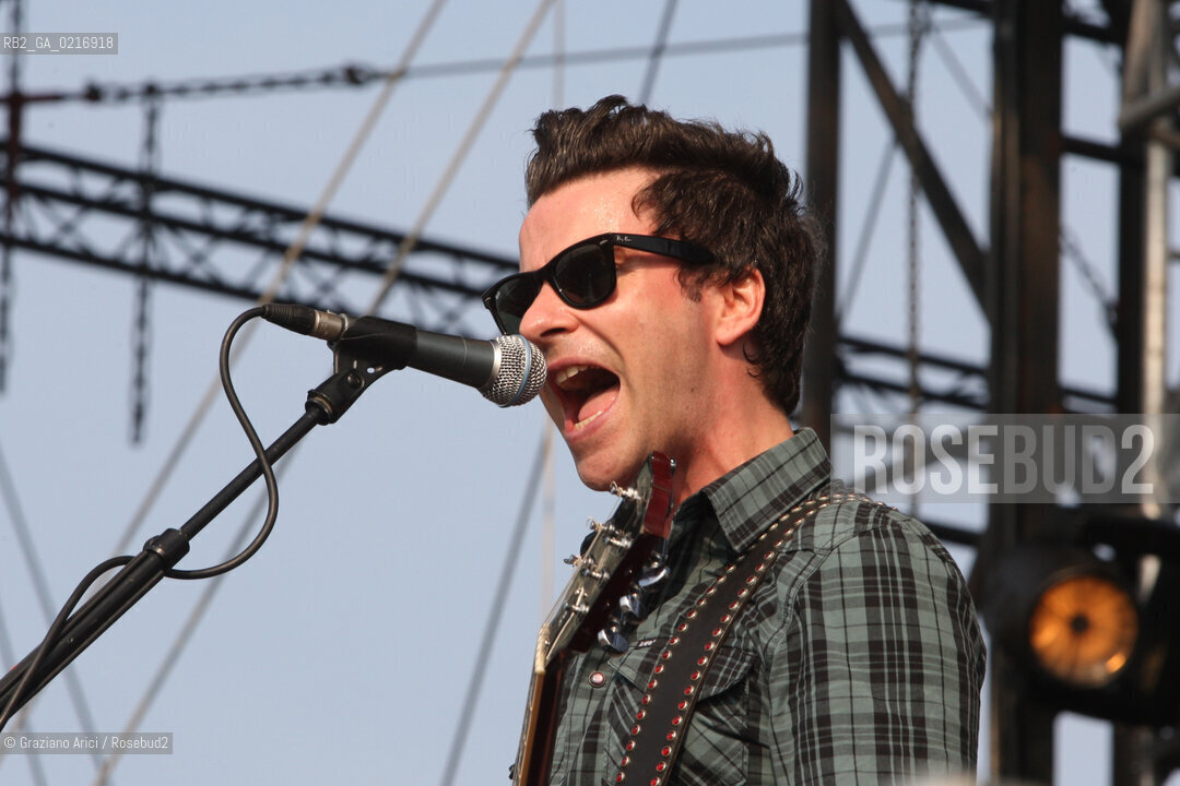 03/07/10 Mestre Parco S.Giuliano (Venice) - Heineken Jammin Festival : th rock group Stereophonics : Kelly Jones musica rock ©Graziano Arici/Rosebud2...JAMMIN FESTIVAL - STEREOPHONICS - KELLY JONES