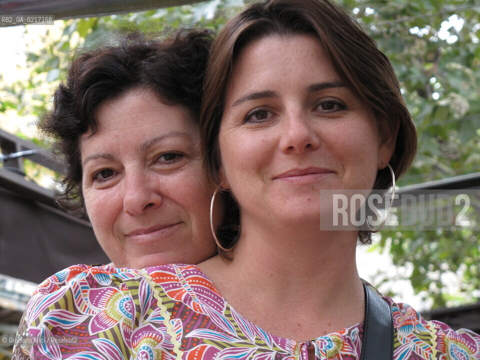 Arles (France , Provence) 10/8/ 2010 : Christiane and Muriel in Arles geo ©Graziano Arici/Rosebud2