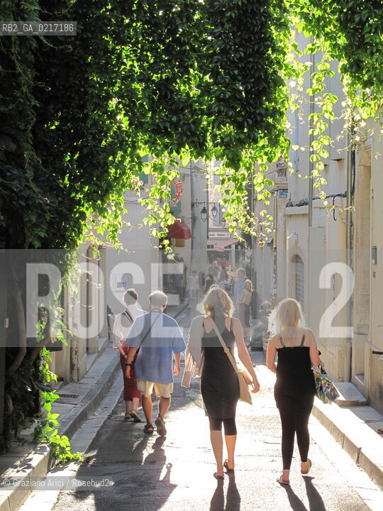 Arles (France , Provence) 10/8/ 2010 : street in Arles geo ©Graziano Arici/Rosebud2