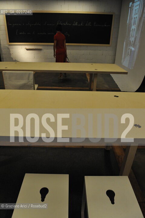 Venice 25/08/2010 -  La Sala della Didattica by the architect Frank Gehry in a Cà Giustinian, Biennale Head Office,  Architettura architetti ©Graziano Arici/Rosebud2