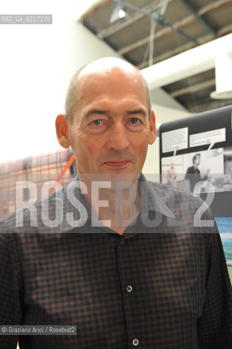 Venice 26/08/2010 -  12 Architecture Biennale: Palazzo delle Esposizioni - The architect Rem Koolhaas, La Biennale Golden Lion for Lifetime Achievement  -  Architettura architetti giardini leone oro carriera ©Graziano Arici/Rosebud2