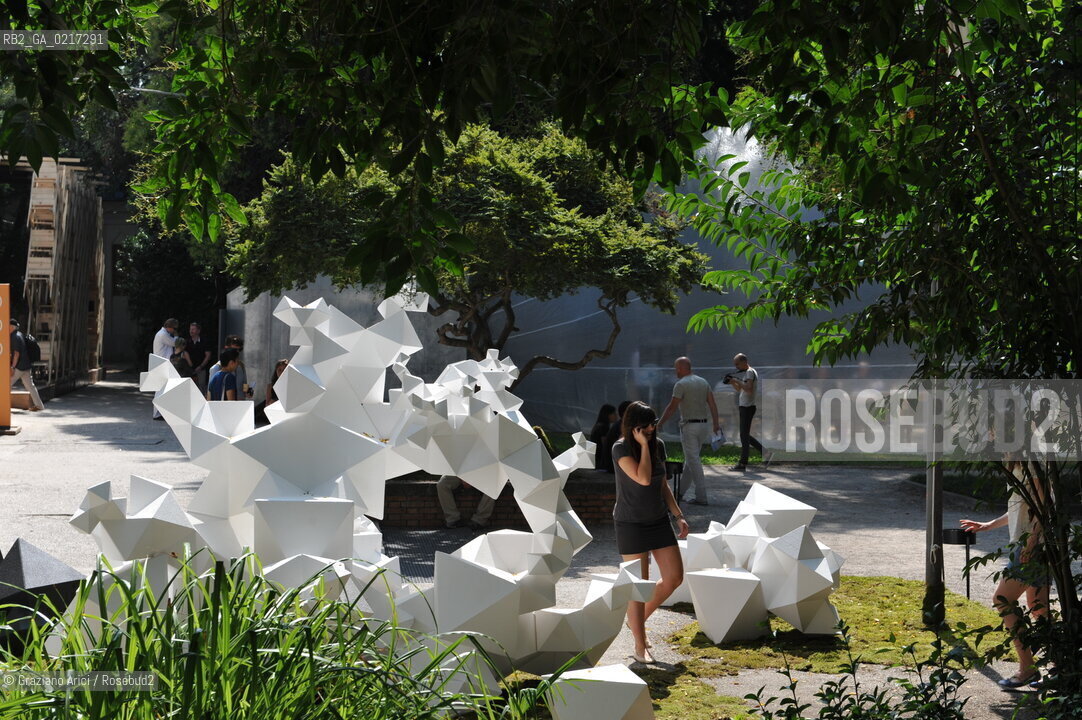 Venice 26/08/2010 -  12 Architecture Biennale: Palazzo delle Esposizioni - Aranda/Lasch with Island Planning Corporation: Modern Primitives -  Architettura architetti giardini ©Graziano Arici/Rosebud2