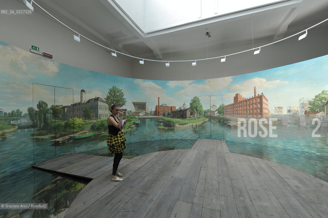 Venice 26/08/2010 -  12 Architecture Biennale: Russia Pavillon : The russian Factory -  Architettura architetti giardini ©Graziano Arici/Rosebud2