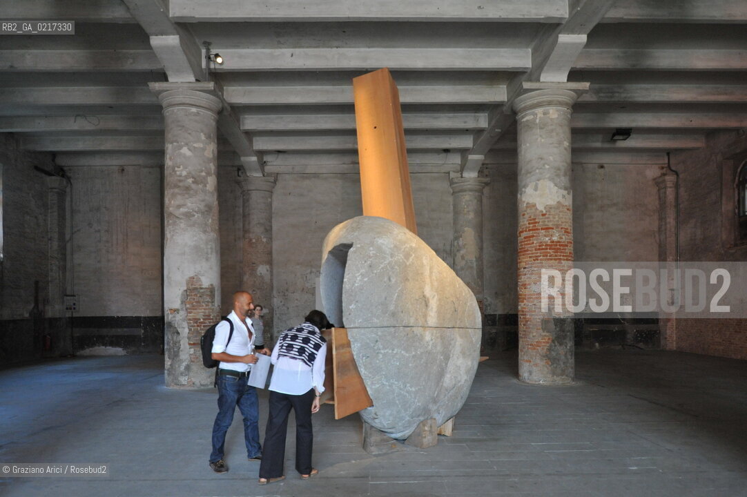 Venice 26/08/2010 -  12 Architecture Biennale: Corderie dellArsenale: Smiljan Radic + Marcela Correa : The Boy Hidden In a Fish -  Architettura architetti giardini ©Graziano Arici/Rosebud2