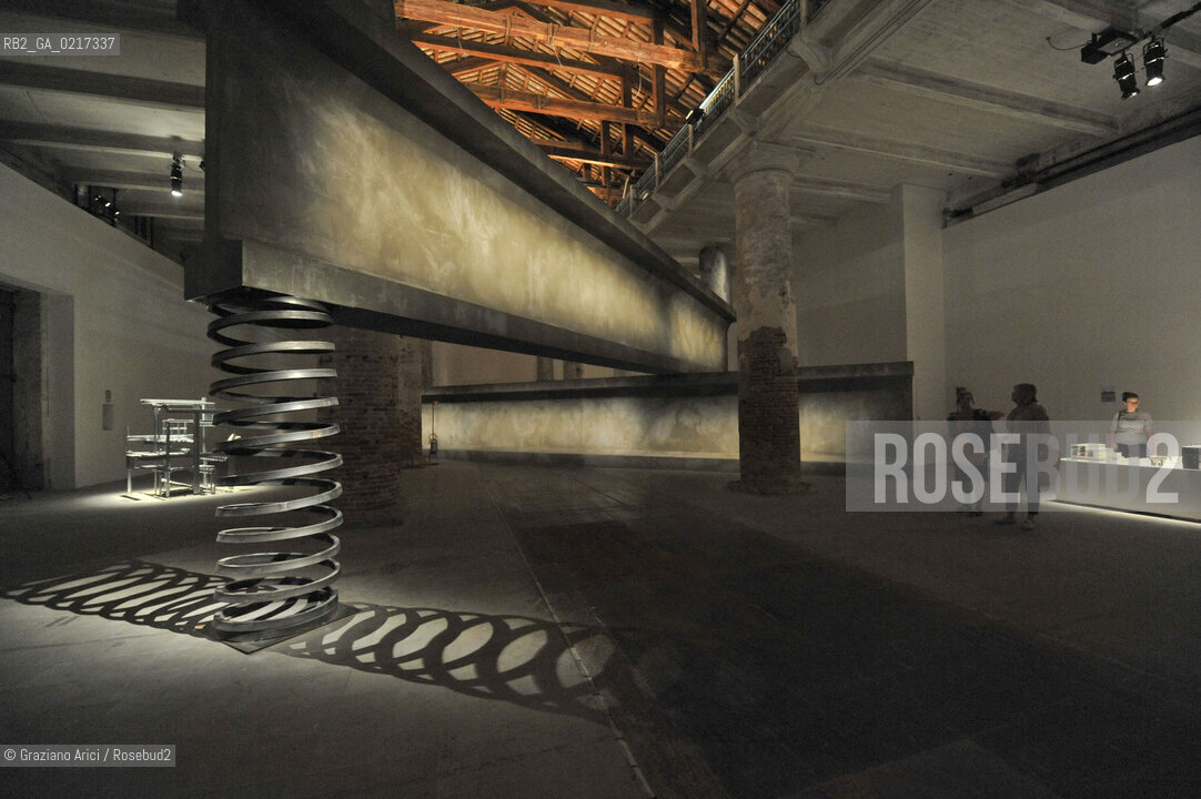 Venice 26/08/2010 -  12 Architecture Biennale: Corderie dellArsenale: Hemeroscopium House-  Architettura architetti giardini ©Graziano Arici/Rosebud2