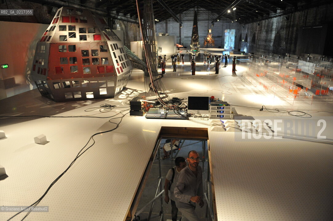 Venice 26/08/2010 -  12 Architecture Biennale: Arsenale: Italia Pavillon -  Architettura architetti giardini ©Graziano Arici/Rosebud2