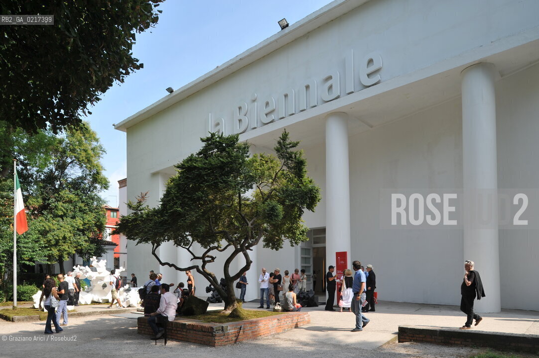 Venice 26/08/2010 -  12 Architecture Biennale: Palazzo delle Esposizioni  -  Architettura architetti giardini ©Graziano Arici/Rosebud2