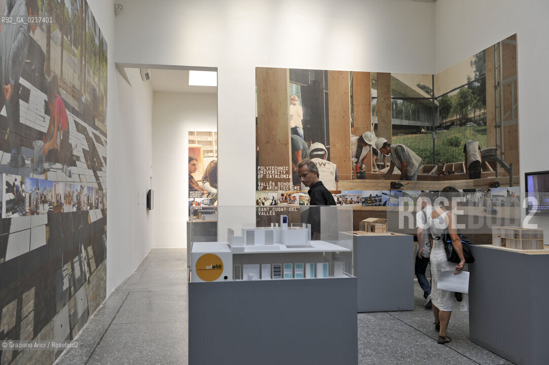 Venice 26/08/2010 -  12 Architecture Biennale: BSpain Pavillon : Architectura entre limites -  Architettura architetti giardini ©Graziano Arici/Rosebud2