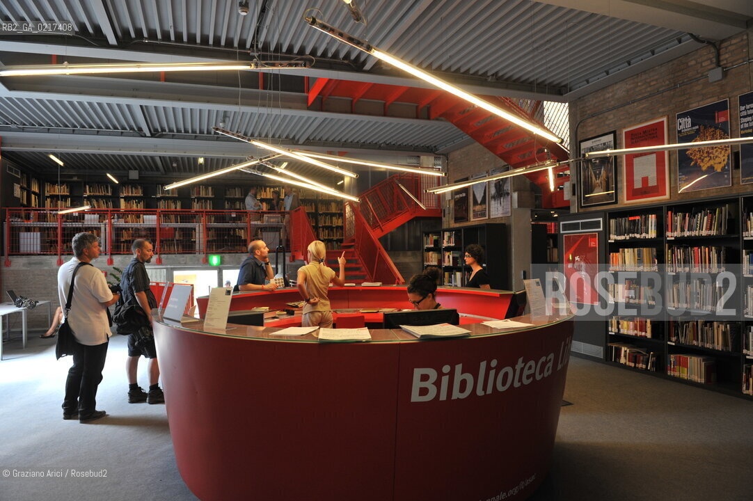 Venice 26/08/2010 -  12 Architecture Biennale: Palazzo delle Esposizioni: ASAC Library  -  Architettura architetti biblioteca archivio storico delle arti contemporaneee ©Graziano Arici/Rosebud2