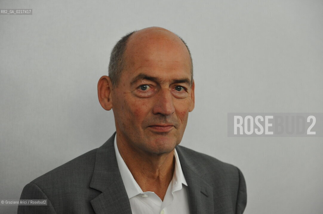 Venice 26/08/2010 -  12 Architecture Biennale: Palazzo delle Esposizioni - The architect Rem Koolhaas, La Biennale Golden Lion for Lifetime Achievement  -  Architettura architetti giardini leone oro carriera ©Graziano Arici/Rosebud2