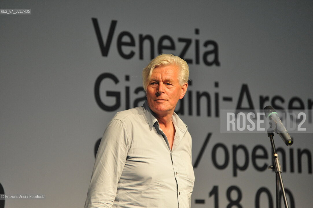 Venice 26/08/2010 -  12 Architecture Biennale: Palazzo delle Esposizioni - Mention to Piet Oudolf for his Giardino delle Vergini -  Architettura architetti giardini leone oro carriera ©Graziano Arici/Rosebud2