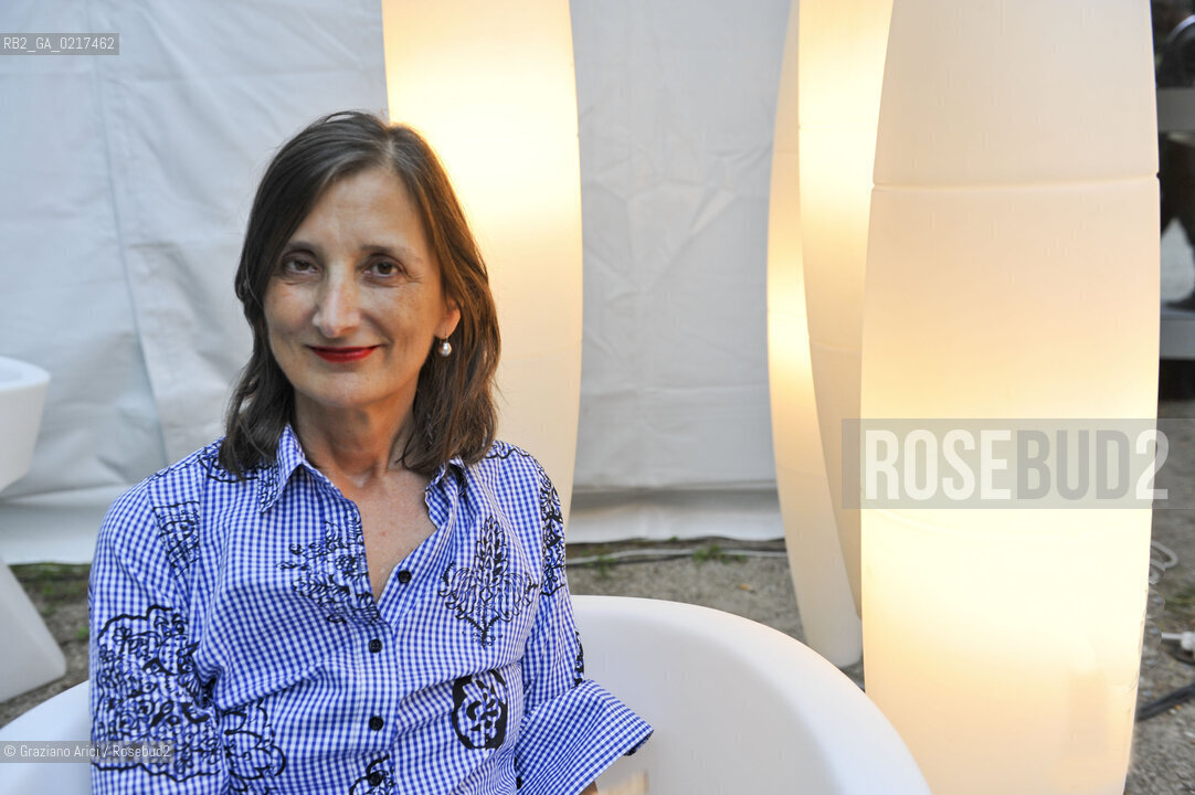 Venice 29/08/2010  Bice Curiger is the Director of the Visual Arts Sector, with responsibility for curating the 54th International Biennale Art Exhibition that will run June 4 to November 27, 2011 arte ©Graziano Arici/Rosebud2