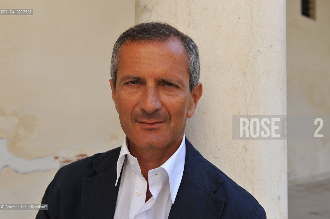 Venice 4/09/10 - The writer Gianrico Carofiglio letteratura ©Graziano Arici/Rosebud2