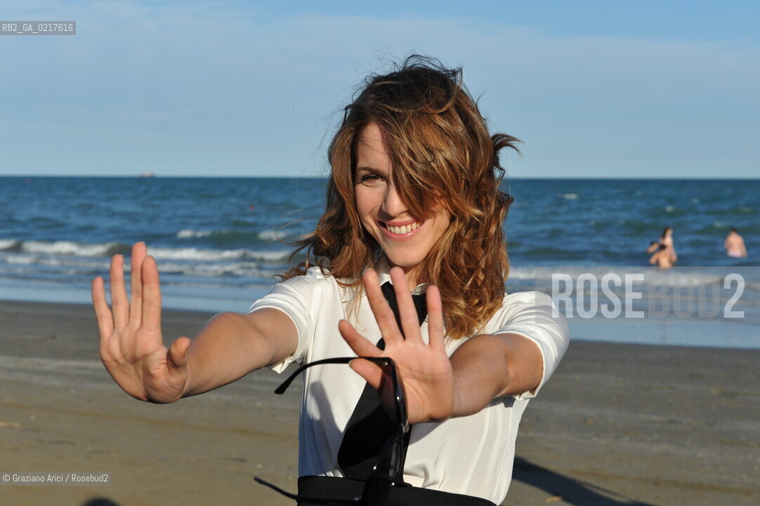 Venice 31/09/10 - 67th Venice International Film Festival : The Festival Godmother the actress Isabella Ragonese ©Graziano Arici/Rosebud2