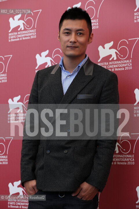 67th Venice International Film Festival - Venice September 1, 2010 - Film Jingwu Fengyun Chen Zhen (The legend of the fist: The Return of Chen Zhen - The actor Shawn Yue
