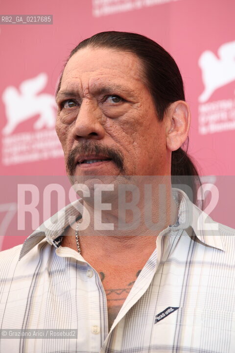67th Venice International Film Festival - Venice September 1, 2010 - Film Machete - The actor Danny Trejo..