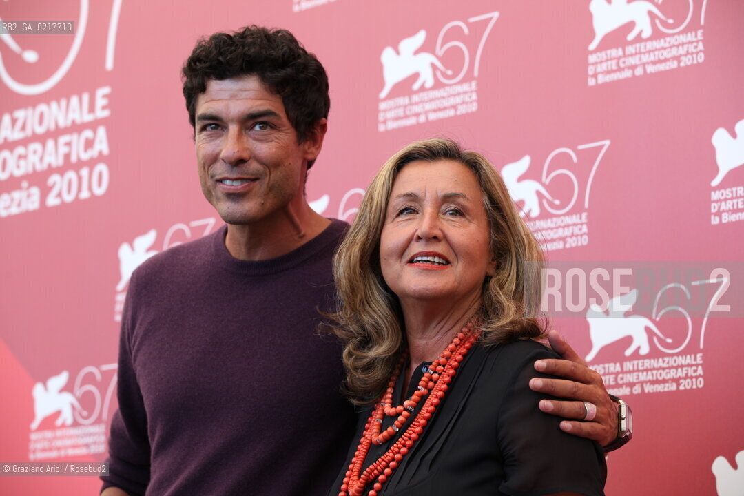 67th Venice International Film Festival - Venice September 1, 2010 - Film Vittorio Racconta Gassman - Una Vita da Mattatore -  Alessandro Gassman and Paola Gassman