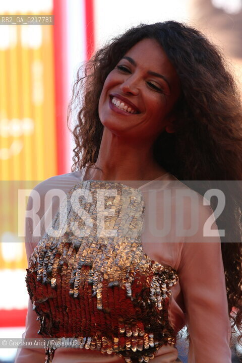 67th Venice International Film Festival - Venice September 1, 2010 - Red Carpet Opening Ceremony and film Black Swan - Model Afef Jnifen 