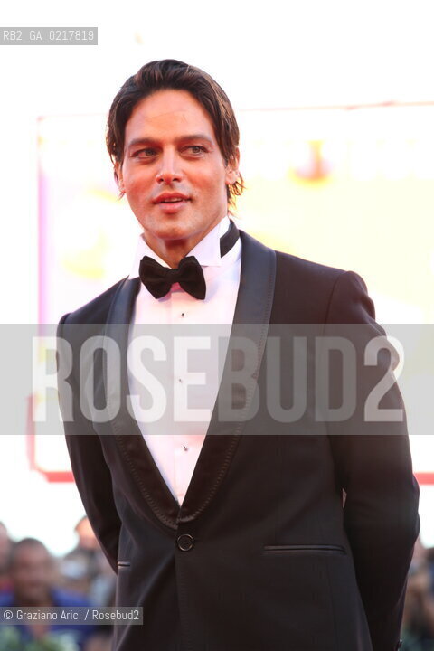 67th Venice International Film Festival - Venice September 1, 2010 - Red Carpet Opening Ceremony and film Black Swan - The actor Gabriel Garko