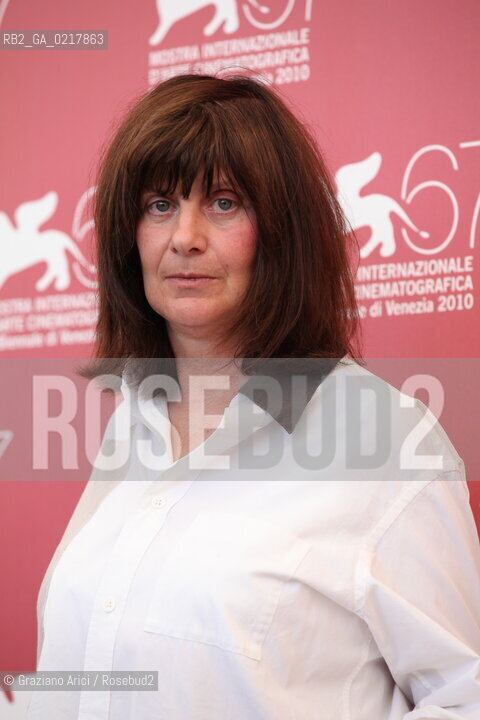 67th Venice International Film Festival - Venice September 2, 2010 - Photocall of the film La Belle Endormie - The director Catherine Breillat