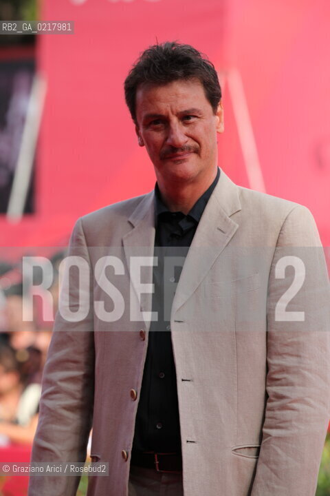 67th Venice International Film Festival - Venice September 2, 2010 -Red Carpet of the film La Pecora Nera - The actor Giorgio Tirabassi..