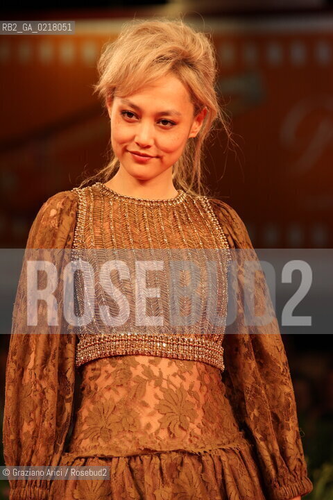 67th Venice International Film Festival - Venice September 2, 2010 - Red Carpet of the film Noruwei No Mori (Norvegian Wood) - The actress Rinko Kikuchi