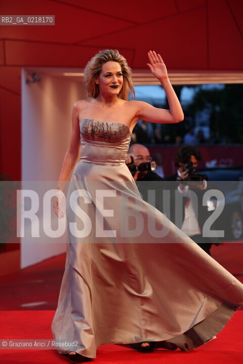 67th Venice International Film Festival - Venice September 3, 2010 - Red Carpet of the film Somewhere - Laura Chiatti, actress