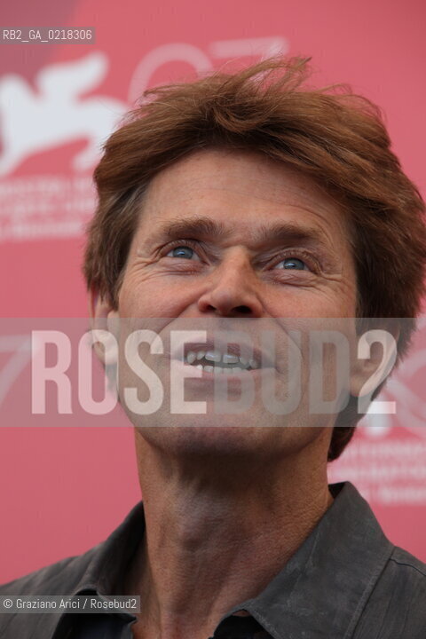 67th Venice International Film Festival - Venice September 4, 2010 - Photocall of the film A Woman - The actor Willem Dafoe