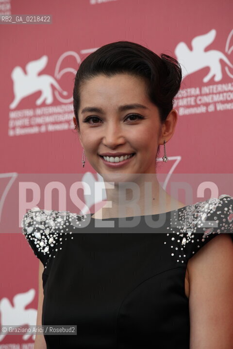 67th Venice International Film Festival - Venice September 5, 2010 - Photocall of the film Di Renjie Zhi Tongtian Diguo (Detective Dee and the Mystery of the Phantom Flame) - The actress Li Bingbing