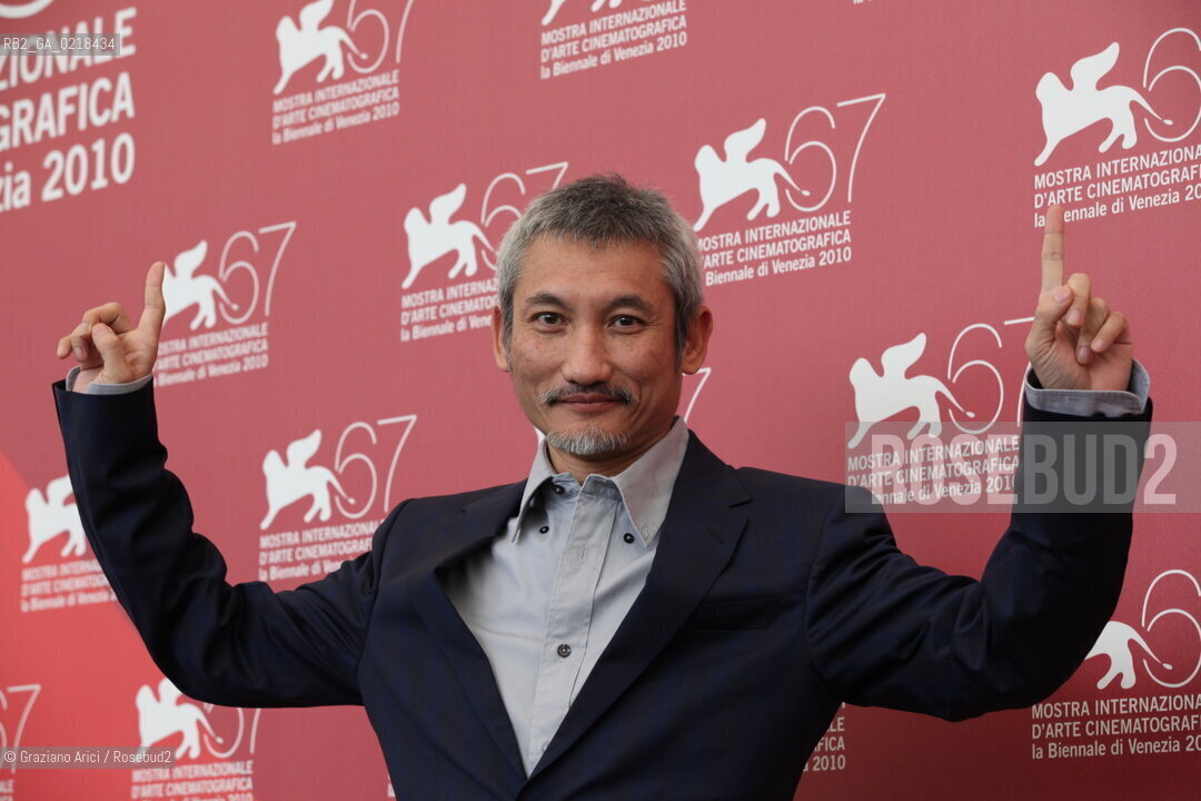 67th Venice International Film Festival - Venice September 5, 2010 - Photocall of the film Di Renjie Zhi Tongtian Diguo (Detective Dee and the Mystery of the Phantom Flame) - The director Tsui Hark
