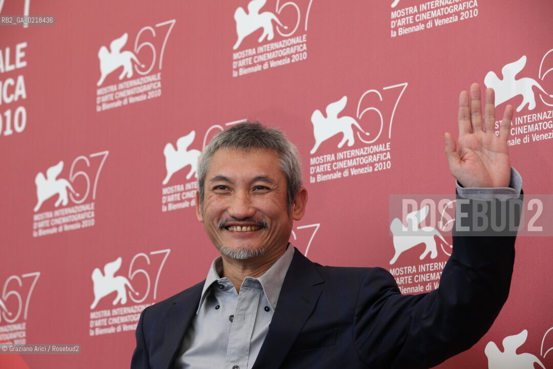 67th Venice International Film Festival - Venice September 5, 2010 - Photocall of the film Di Renjie Zhi Tongtian Diguo (Detective Dee and the Mystery of the Phantom Flame) - The director Tsui Hark