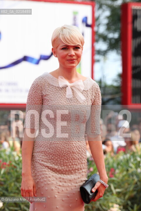 67th Venice International Film Festival - Venice September 5, 2010 - Red Carpet of the film Meeks Cutoff - The actress Michelle Williams
