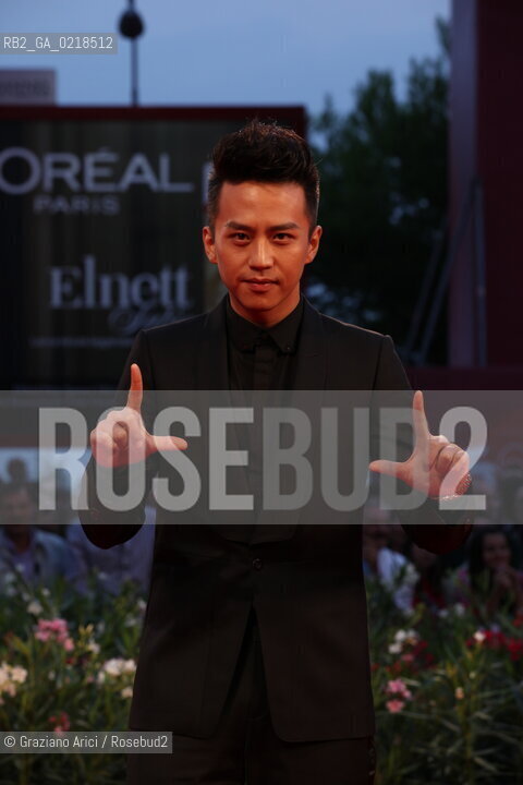 67th Venice International Film Festival - Venice September 5, 2010 - Red Carpet of the film Di Renjie Zhi Tongtian Diguo (Detective Dee and the Mystery of the Phantom Flame) - The actor Deng Chao