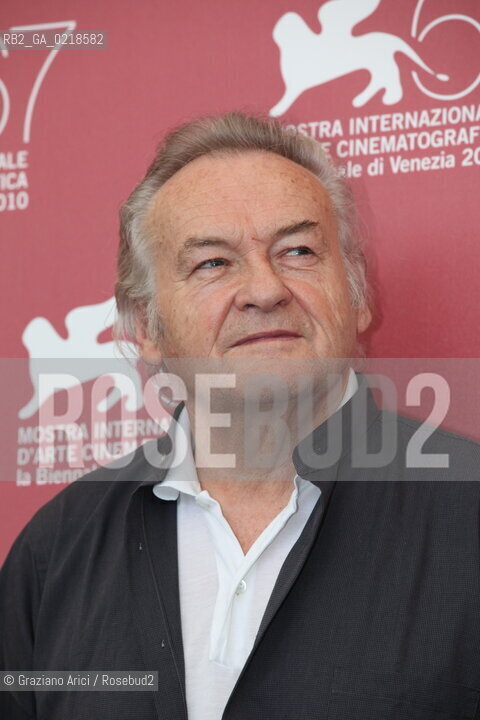 67th Venice International Film Festival - Venice September 5, 2010 - Photocall of the film Essential Killing - The director Jerzy Skolimowski