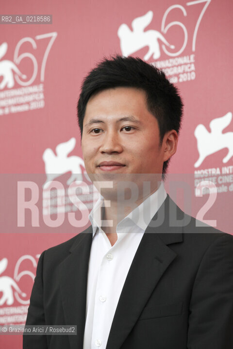 67th Venice International Film Festival - Venice September 5, 2010 - Photocall of the film Le Fossè (The Ditch) - the actor Lu Ye