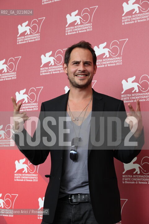 67th Venice International Film Festival - Venice September 5, 2010 - Photocall of the film Vallanzasca - Gli Angeli Del Male - The actor Moritz Bleibtreu