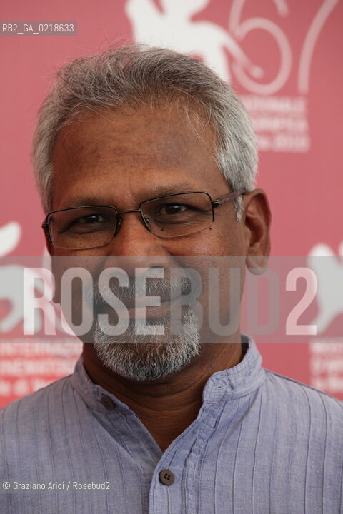 67th Venice International Film Festival - Venice September 5, 2010 - Photocall of the film Raavanan - The director Mani Ratnam