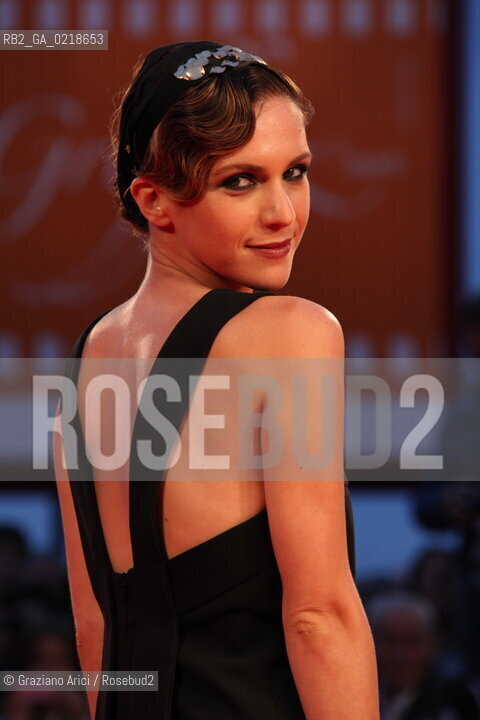 67th Venice International Film Festival - Venice September 5, 2010 - Red Carpet of the film Vallanzasca - Gli Angeli Del Male - Isabella Ragonese, actress