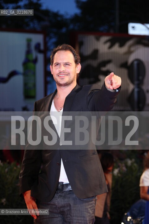 67th Venice International Film Festival - Venice September 5, 2010 - Red Carpet of the film Vallanzasca - Gli Angeli Del Male - The actor Moritz Bleibtreu