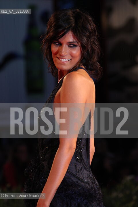 67th Venice International Film Festival - Venice September 5, 2010 - Red Carpet of the film Vallanzasca - Gli Angeli Del Male - The actress Valeria Solarino