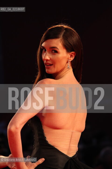 67th Venice International Film Festival - Venice September 5, 2010 - Red Carpet of the film Vallanzasca - Gli Angeli Del Male - The actress Paz Vega