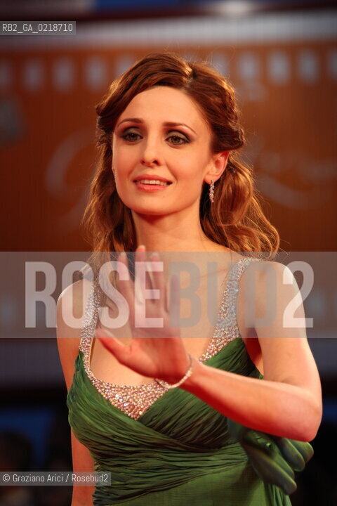 67th Venice International Film Festival - Venice September 5, 2010 - Red Carpet of the film Vallanzasca - Gli Angeli Del Male - Federica Vincenti, Michele Placidòs partner