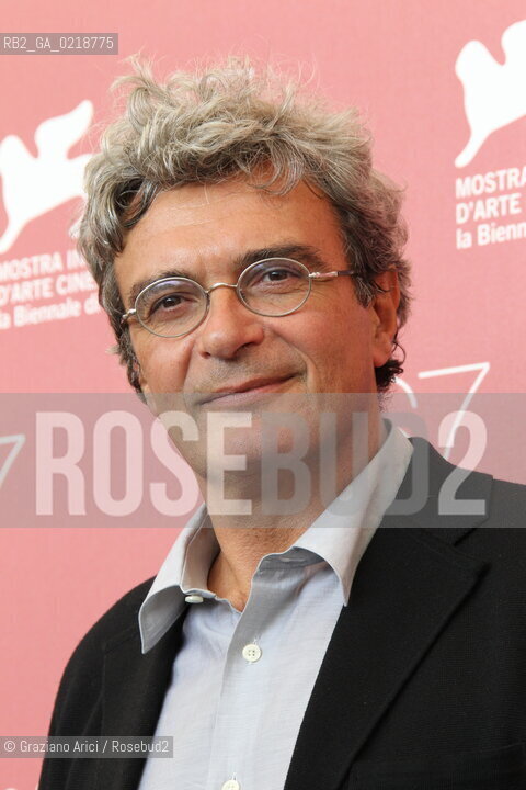 67th Venice International Film Festival - Venice September 7, 2010 - Photocall of the film Noi Credevamo - The director Mario Martone