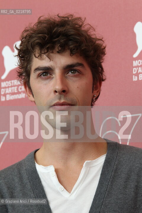 67th Venice International Film Festival - Venice September 7, 2010 - Photocall of the film Noi Credevamo - The actor Michele Riondino
