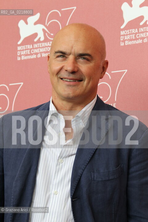 67th Venice International Film Festival - Venice September 7, 2010 - Photocall of the film Noi Credevamo - The actor Luca Zingaretti