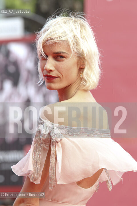 67th Venice International Film Festival - Venice September 7, 2010 - Red Carpet Film Promises Written in Water - Delfine Bafort, model