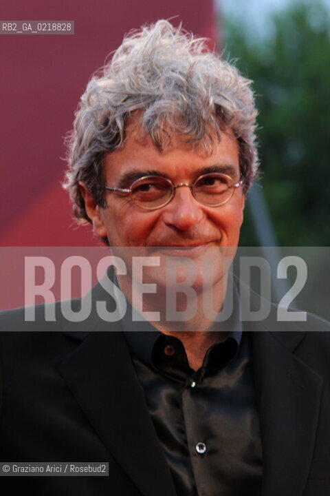 67th Venice International Film Festival - Venice September 7, 2010 - Red Carpet of the film Noi Credevamo - The director Mario Martone