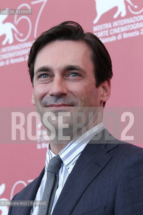 67th Venice International Film Festival - Venice September 8, 2010 - Photocall of the film The Town - Actor Jon Hamm