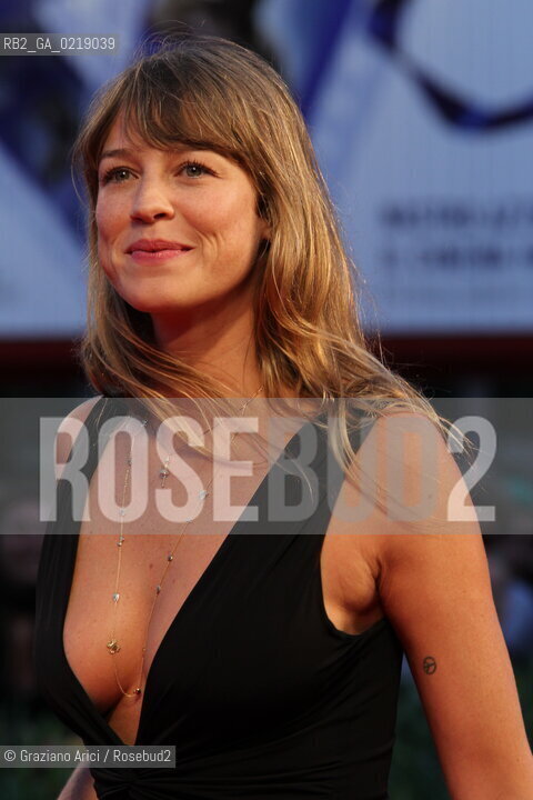 67th Venice International Film Festival - Venice September 8, 2010 - Red Carpet of the film The Town - Luana Piovana Brasilian actress